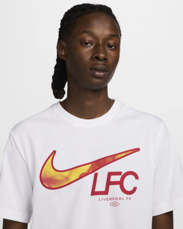 Футболка Lfc M Nk Swoosh Tee Fv8557-100 Nike M Белый