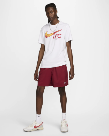 Футболка Lfc M Nk Swoosh Tee Fv8557-100 Nike M Белый