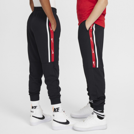 Спортивні штани підліткові Nike K NSW CLUB+ POLY JOGGER чорні FZ4911-010