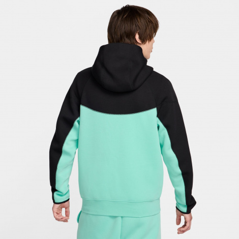 Худі Nike Tech Fleece (Чорно-Салатове)
