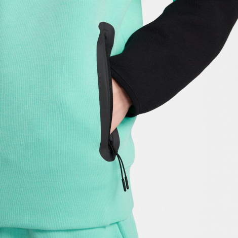 Худі Nike Tech Fleece (Чорно-Салатове)