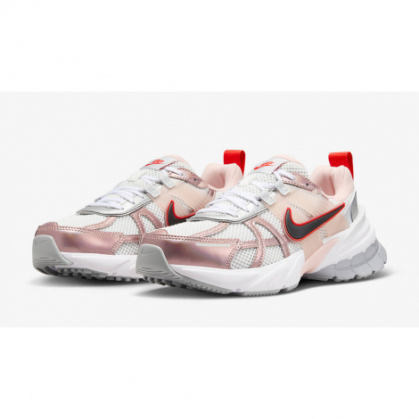 Кросівки жіночі Nike V2K RUN біло-рожево-червоні HF9997-100