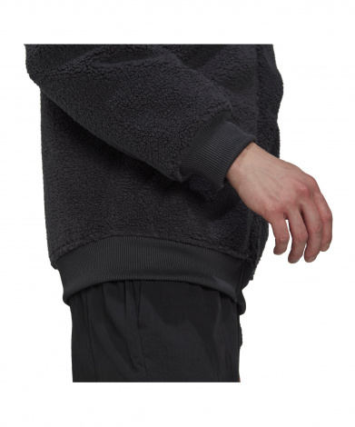Кофта Adidas Sherpa (Чорна)