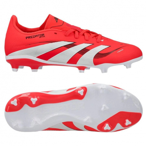 Бутси дитячі Adidas PREDATOR LEAGUE FIRM/MULTI-GROUND червоно-білі ID3750