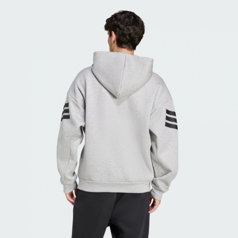 Толстовка M Fi 3S Fz Jd4828 Adidas L Серый