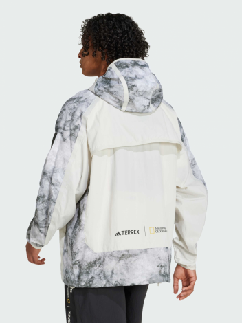 Вітровка Ng W.R Aop Jkt Jd5838 Adidas L Сірий