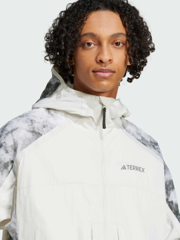 Вітровка Ng W.R Aop Jkt Jd5838 Adidas L Сірий
