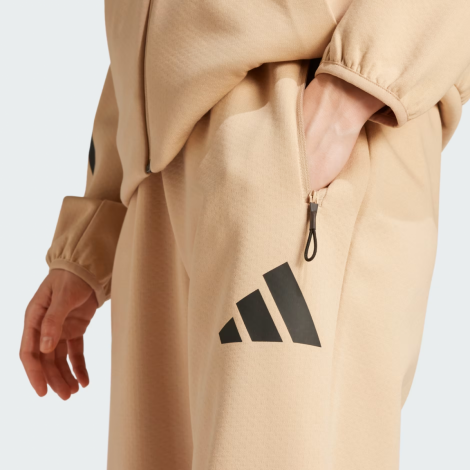 Штаны Спортивные W ZNE Pt Jd9587 Adidas M Бежевый