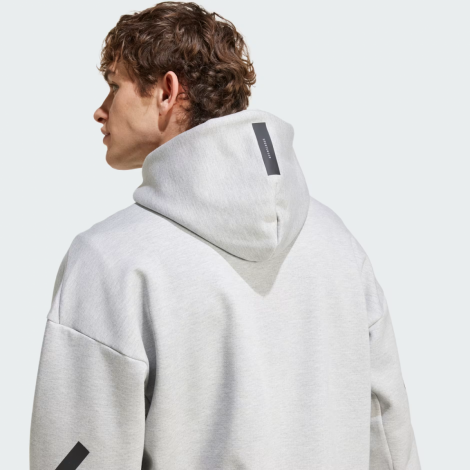 Худи M ZNE Fz Jf2450 Adidas L Серый