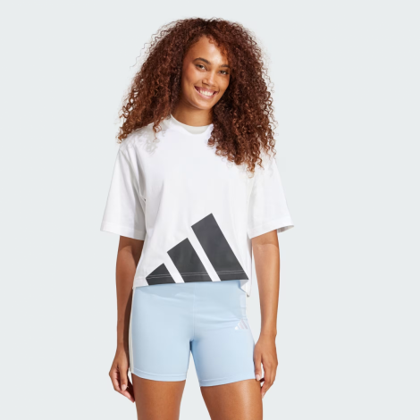 Футболка W Bl Sj Bf T Jg8737 Adidas L Белый