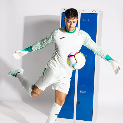 Комплект воротарської форми Joma ZAMORA X біло-зелений 104407.430