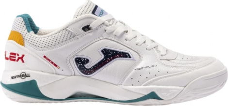 Футзалки (бампы) Joma TOP FLEX PLUS бело-зеленые TOUS2502IN