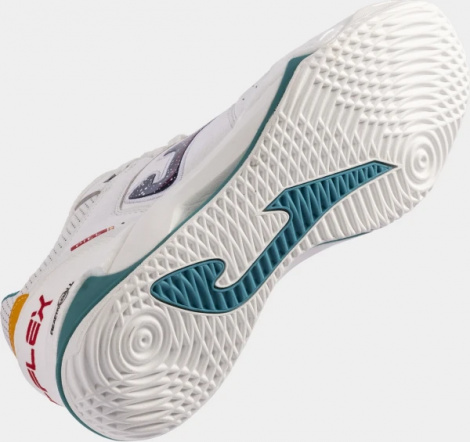 Футзалки (бампы) Joma TOP FLEX PLUS бело-зеленые TOUS2502IN
