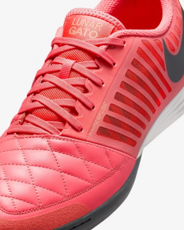 Футзалки (бампи) Nike LUNAR GATO II коралові 580456-802