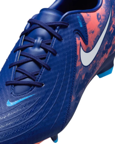 Бутсы Nike PHANTOM GX 2 ACADEMY 'ERLING HAALAND' FG/MG EH темно-сине-оранжевые HF1609-400