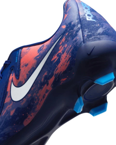 Бутсы Nike PHANTOM GX 2 ACADEMY 'ERLING HAALAND' FG/MG EH темно-сине-оранжевые HF1609-400