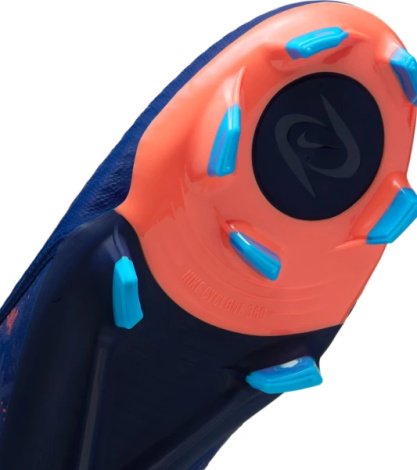 Бутсы Nike PHANTOM GX 2 ACADEMY 'ERLING HAALAND' FG/MG EH темно-сине-оранжевые HF1609-400