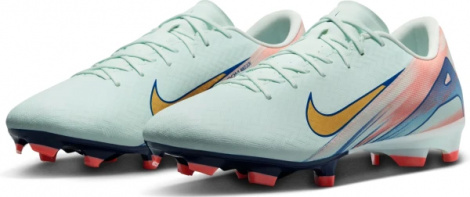 Бутсы Nike MERCURIAL ZOOM VAPOR 16 ACADEMY MDS DREAM SPEED FG/MG мятно-оранжево-синие FZ1388-300