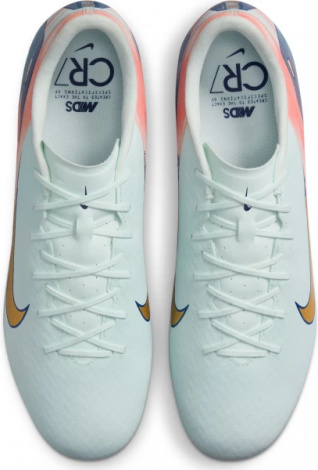 Бутсы Nike MERCURIAL ZOOM VAPOR 16 ACADEMY MDS DREAM SPEED FG/MG мятно-оранжево-синие FZ1388-300