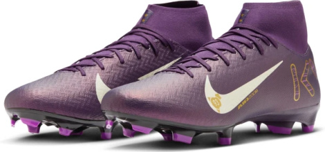 Бутсы Nike MERCURIAL ZOOM SUPERFLY 10 ACADEMY KYLIAN MBAPPÉ FG/MG темно-фиолетовые HJ7309-500