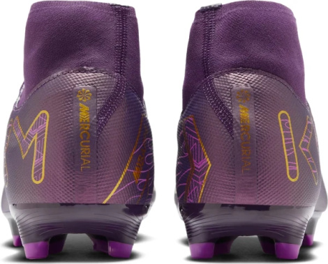 Бутсы Nike MERCURIAL ZOOM SUPERFLY 10 ACADEMY KYLIAN MBAPPÉ FG/MG темно-фиолетовые HJ7309-500