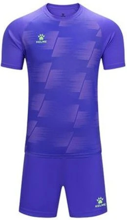 Комплект футбольной формы Kelme BRAGA фиолетовый 8351ZB1085.9500