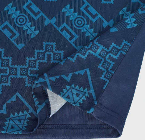 Комплект футбольної форми Kelme ARGO темно-синьо-бірюзовий 8151ZB1006.4021