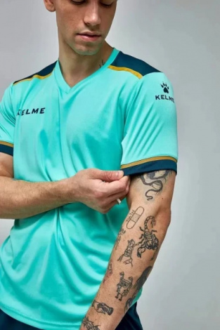 Комплект футбольної форми Kelme SEGOVIA м'ятно-зелений 8351ZB1158.9328