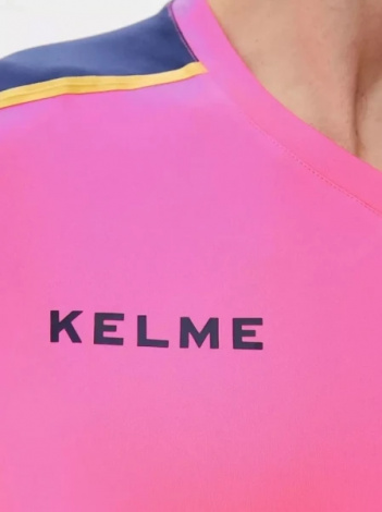 Комплект футбольної форми Kelme SEGOVIA рожево-темно-синій 8351ZB1158.9914