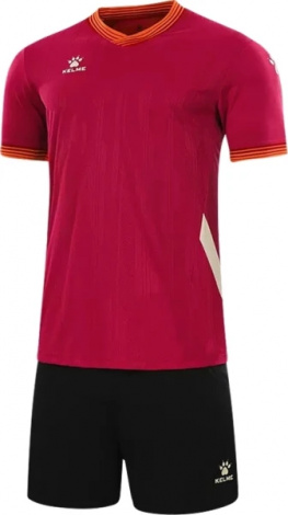 Комплект футбольной формы Kelme IBIZA красно-оранжево-черный 8351ZB1082.9609