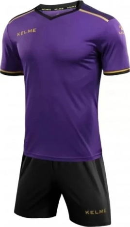 Комплект футбольной формы Kelme SEGOVIA фиолетово-черный 8351ZB1158.9510