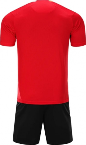 Комплект футбольної форми дитячий Kelme NAVARRO червоно-чорний 8251ZB3005.9600
