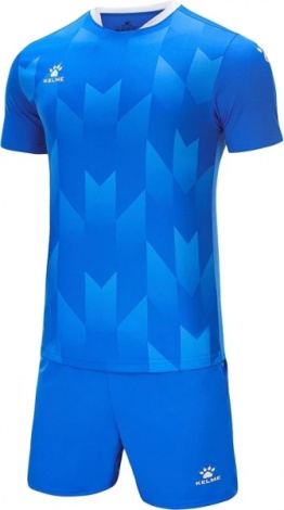 Комплект футбольной формы детский Kelme BURGOS синий 8251ZB3003.9481