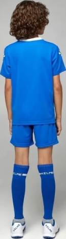Комплект футбольной формы детский Kelme BURGOS синий 8251ZB3003.9481