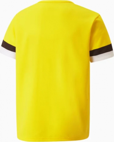 Футболка детская Puma TEAMRISE JERSEY JR желтая 704938-07