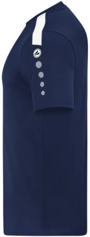 Футболка джерси детская Jako POWER S/S темно-сине-белая 4223-900