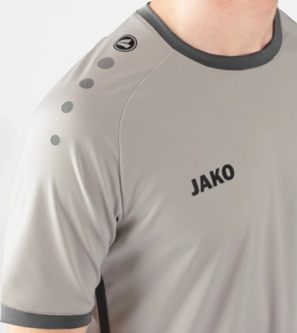 Футболка джерси детская Jako PRIMERA S/S серо-темно-серая 4212-845