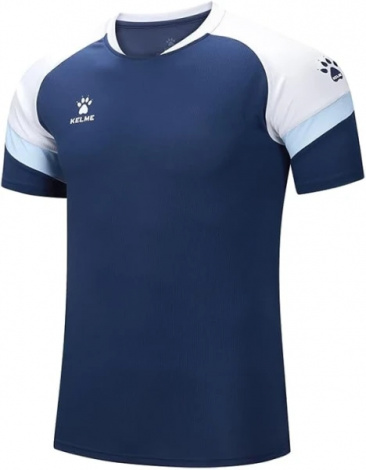 Футболка детская Kelme BRAVO темно-сине-белая 7351TX3093.9424