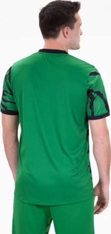 Футболка джерси Jako ANIMAL S/S зелено-черная 4242-201