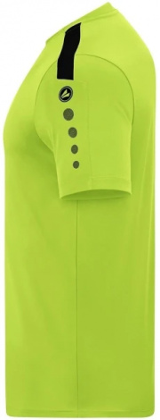 Футболка джерси детская Jako POWER S/S салатово-черная 4223-210