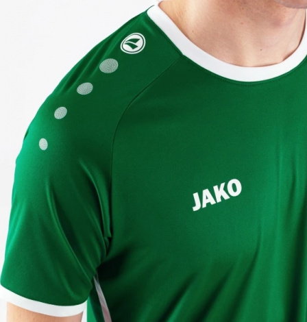 Футболка джерси детская Jako PRIMERA S/S зелено-белая 4212-200