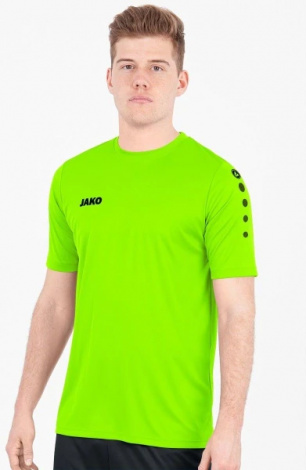 Футболка детская Jako TEAM неоново-зеленая 4233-25