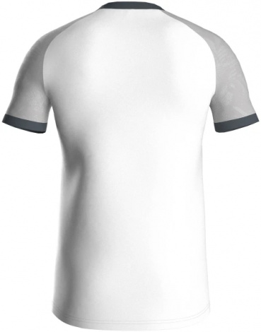 Футболка джерси детская Jako ICONIC S/S бело-серая 4224-016