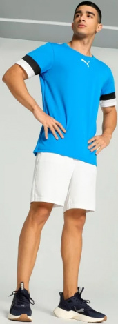 Футболка Puma TEAMRISE JERSEY синяя 704932-02