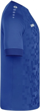 Футболка джерси детская Jako PIXEL S/S синяя 4241-410