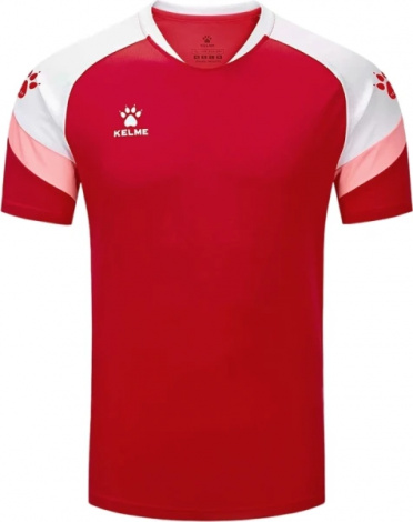 Футболка детская Kelme BRAVO красно-белая 7351TX3093.9610