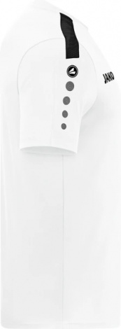 Футболка джерси детская Jako POWER S/S бело-черная 4223-000