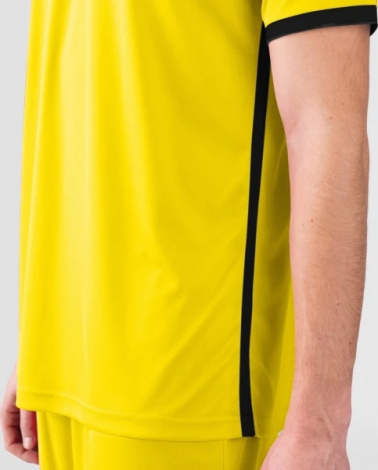 Футболка джерси детская Jako PRIMERA S/S желто-черная 4212-300