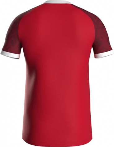 Футболка джерси детская Jako ICONIC S/S красно-белая 4224-113