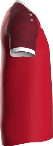 Футболка джерси детская Jako ICONIC S/S красно-белая 4224-113